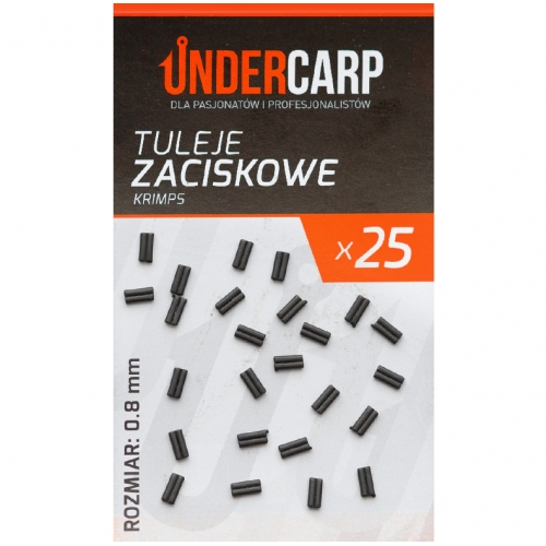 Undercarp tuleje zaciskowe Krimps 0.8 mm
