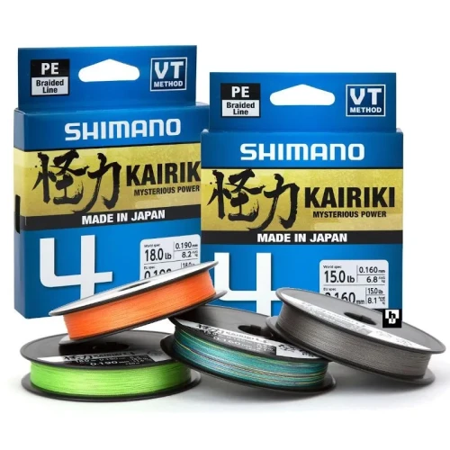Plecionka Shimano Kairiki 4 0,130 150m 7,4kg Orang