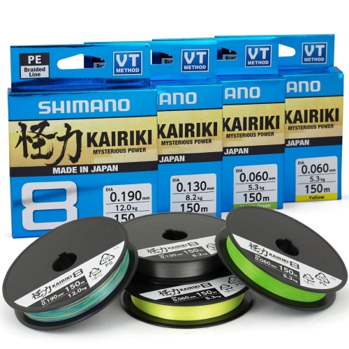 Plecionka Shimano Kairiki 8 0,280 300m 29,3kg Yell-30043