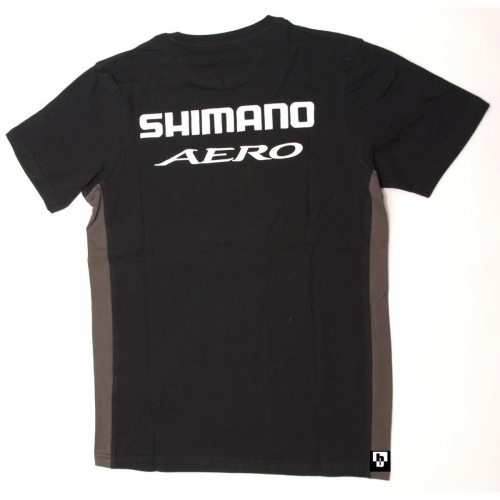 Koszulka Shimano T-shirt Aero Black M model 2020-17032