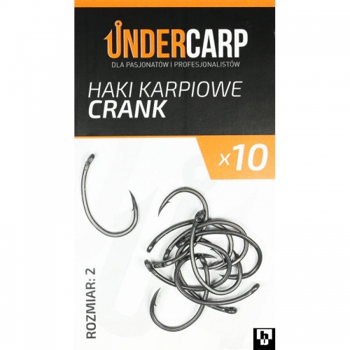 Haki karpiowe Undercarp CRANK 2 teflon zadzior-17135