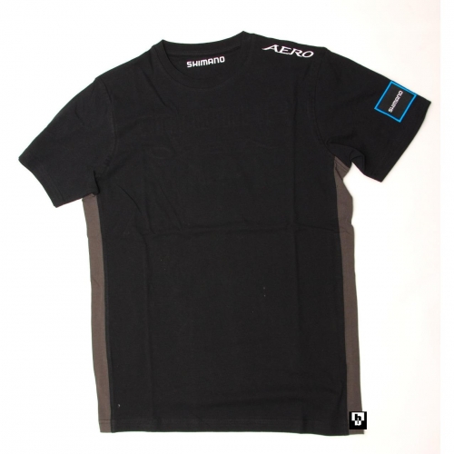 Koszulka Shimano T-shirt Aero Black M model 2020-17031